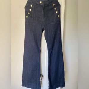 S🚫LD   H&M, new, no tags, bell bottom denim jeans.      Size US 4.